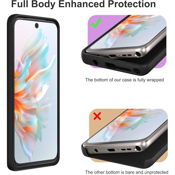 Moto G Stylus 5G 2023 Case,Soft Silicone Protective NOT for 4G version (Black) - Picture 2 of 2